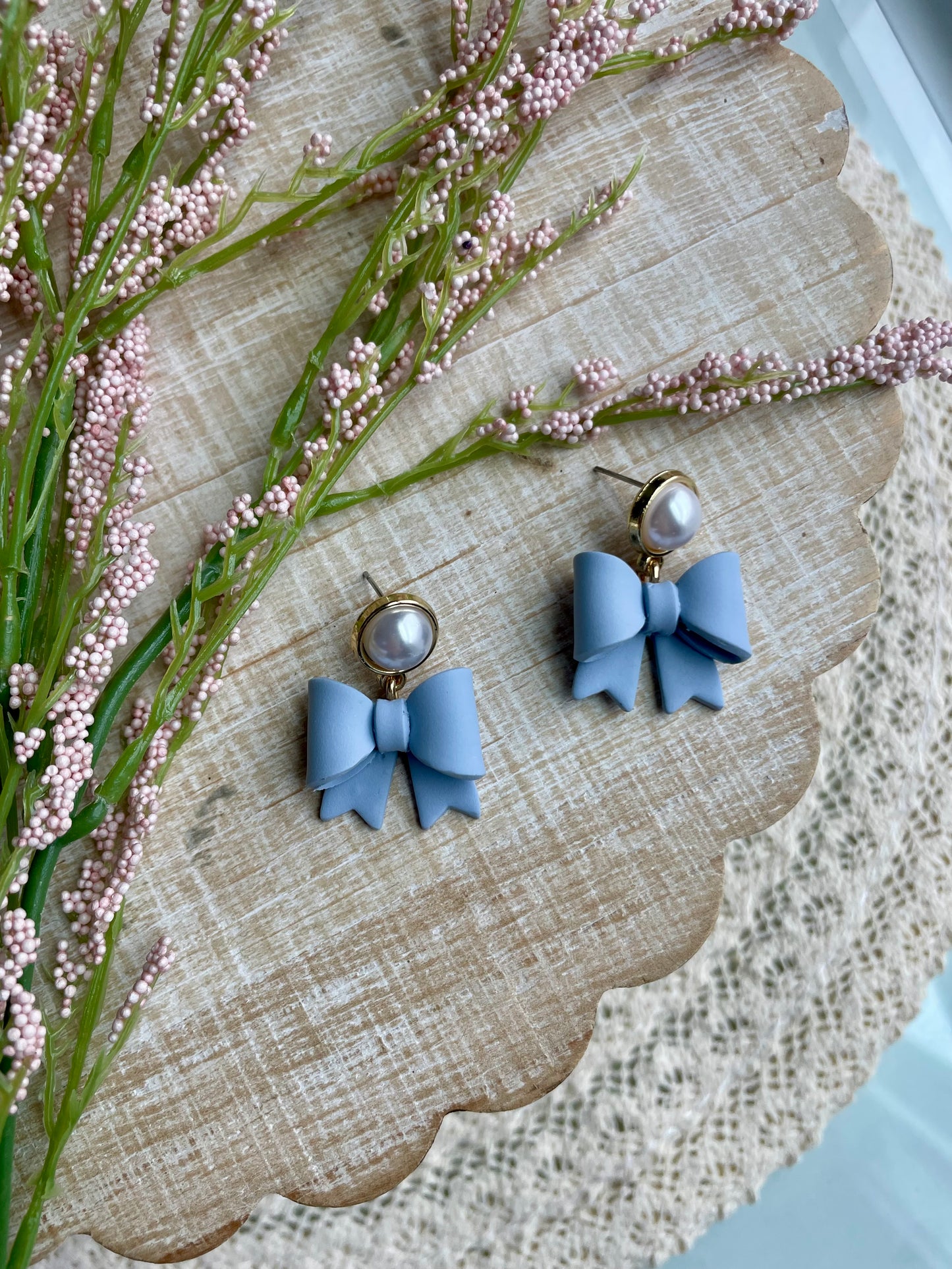 Petite Bows & Pearls