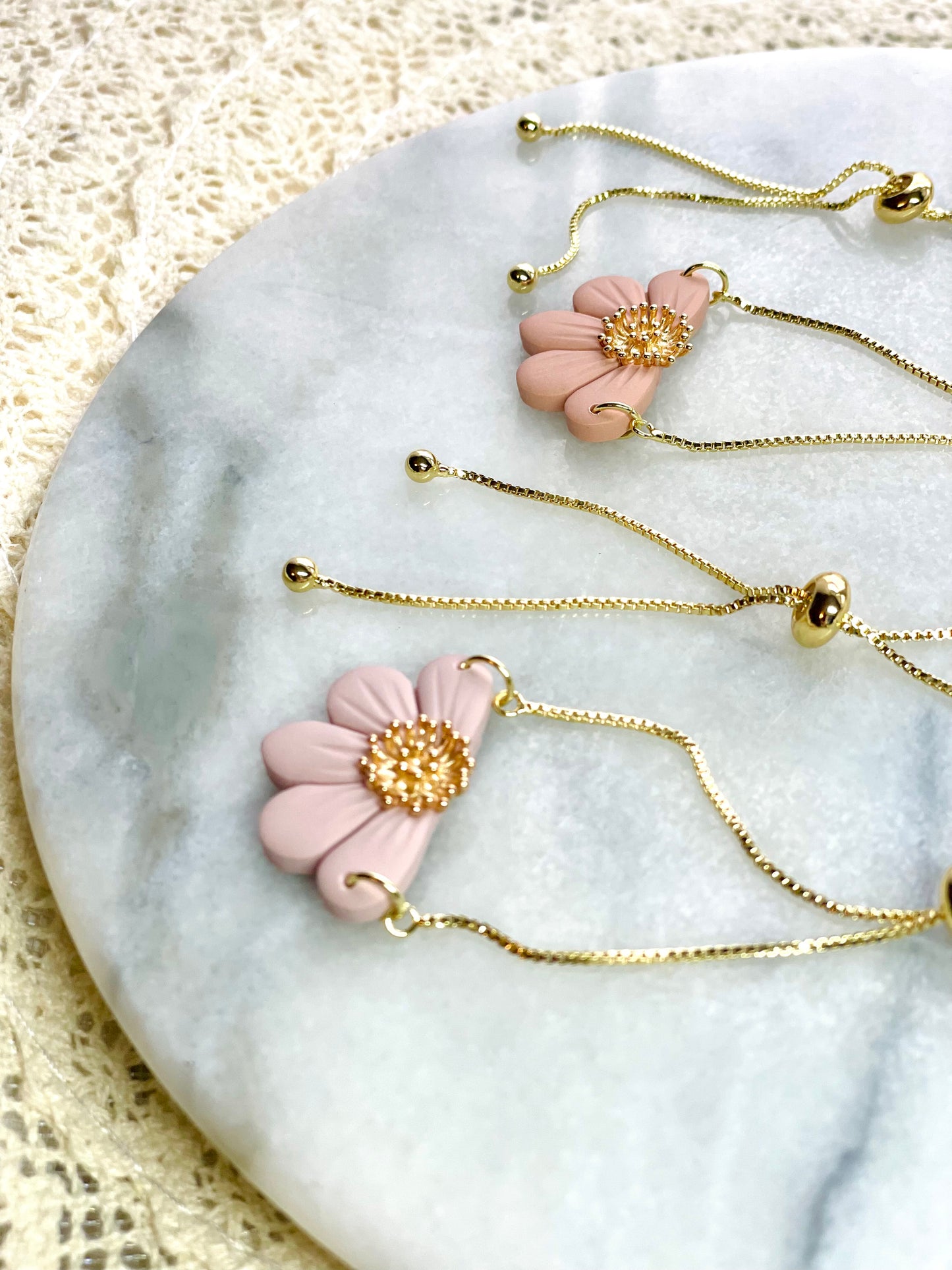 Half Flower Bracelet