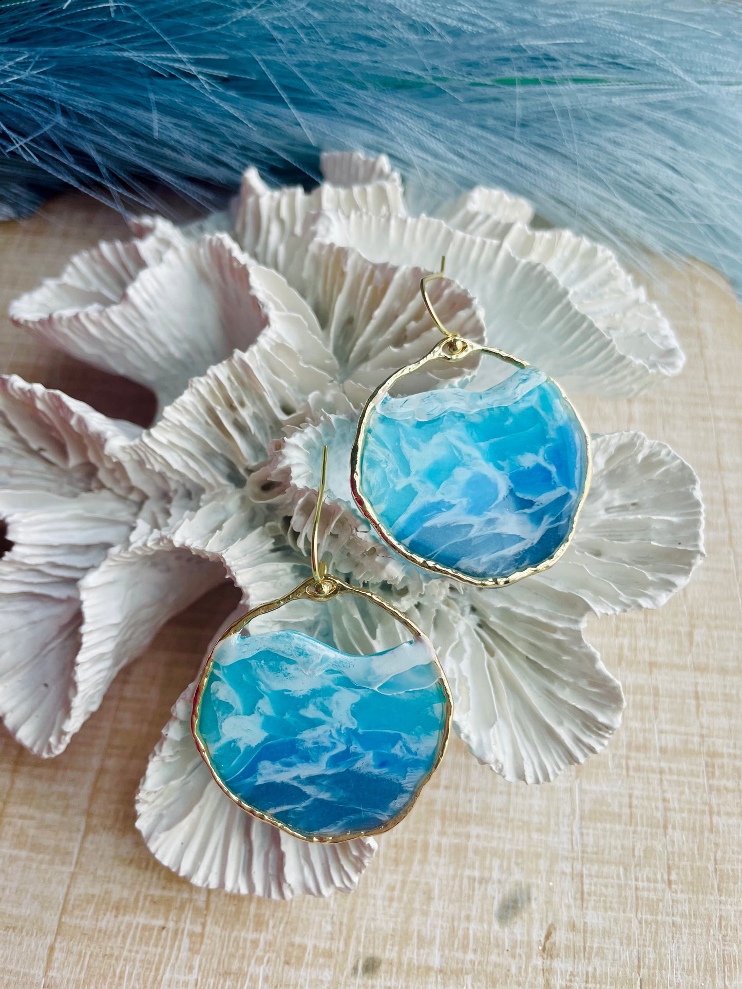 Ocean Wave Earrings