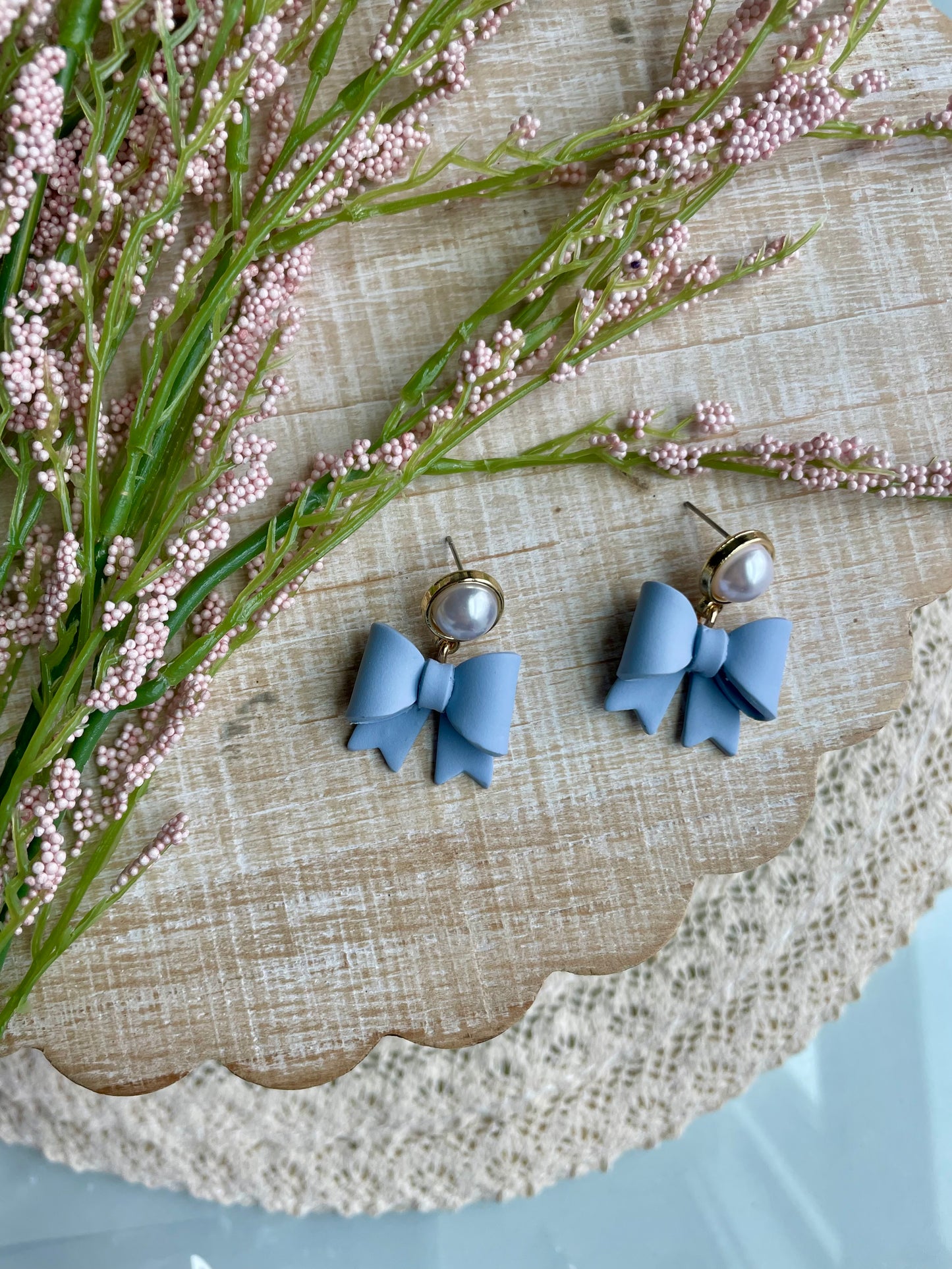 Petite Bows & Pearls