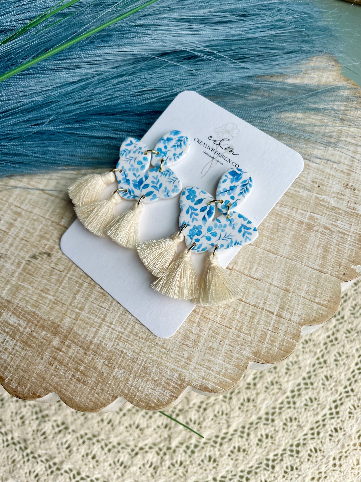 Blooming Blues & Tassels