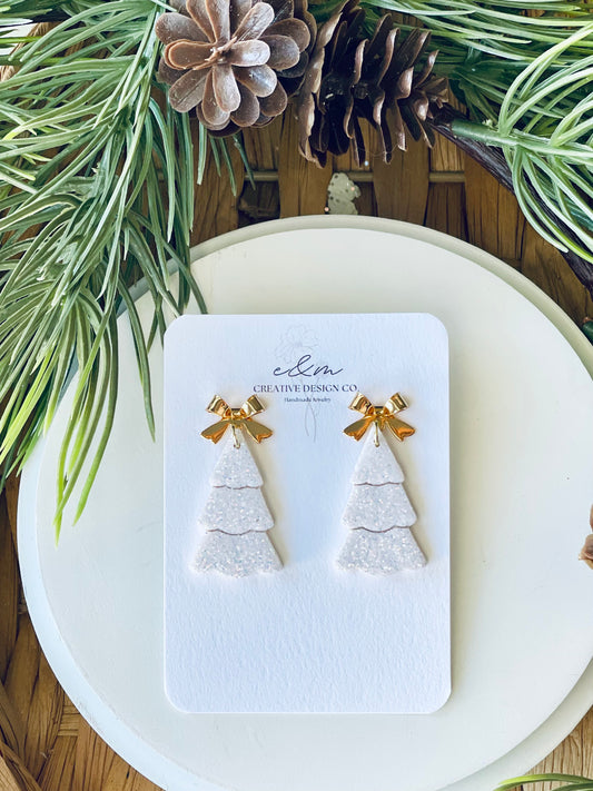 Tinsel Tree Earrings