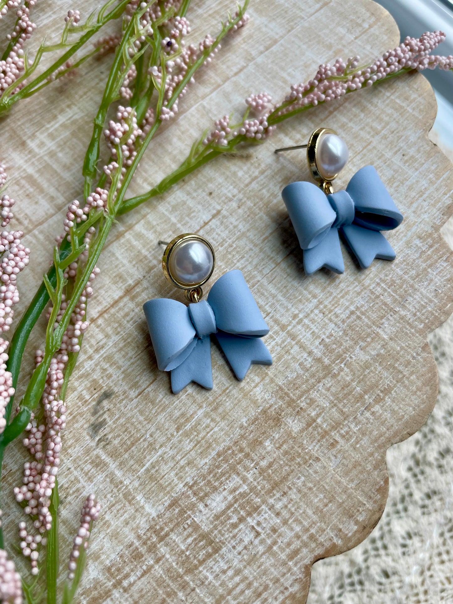 Petite Bows & Pearls