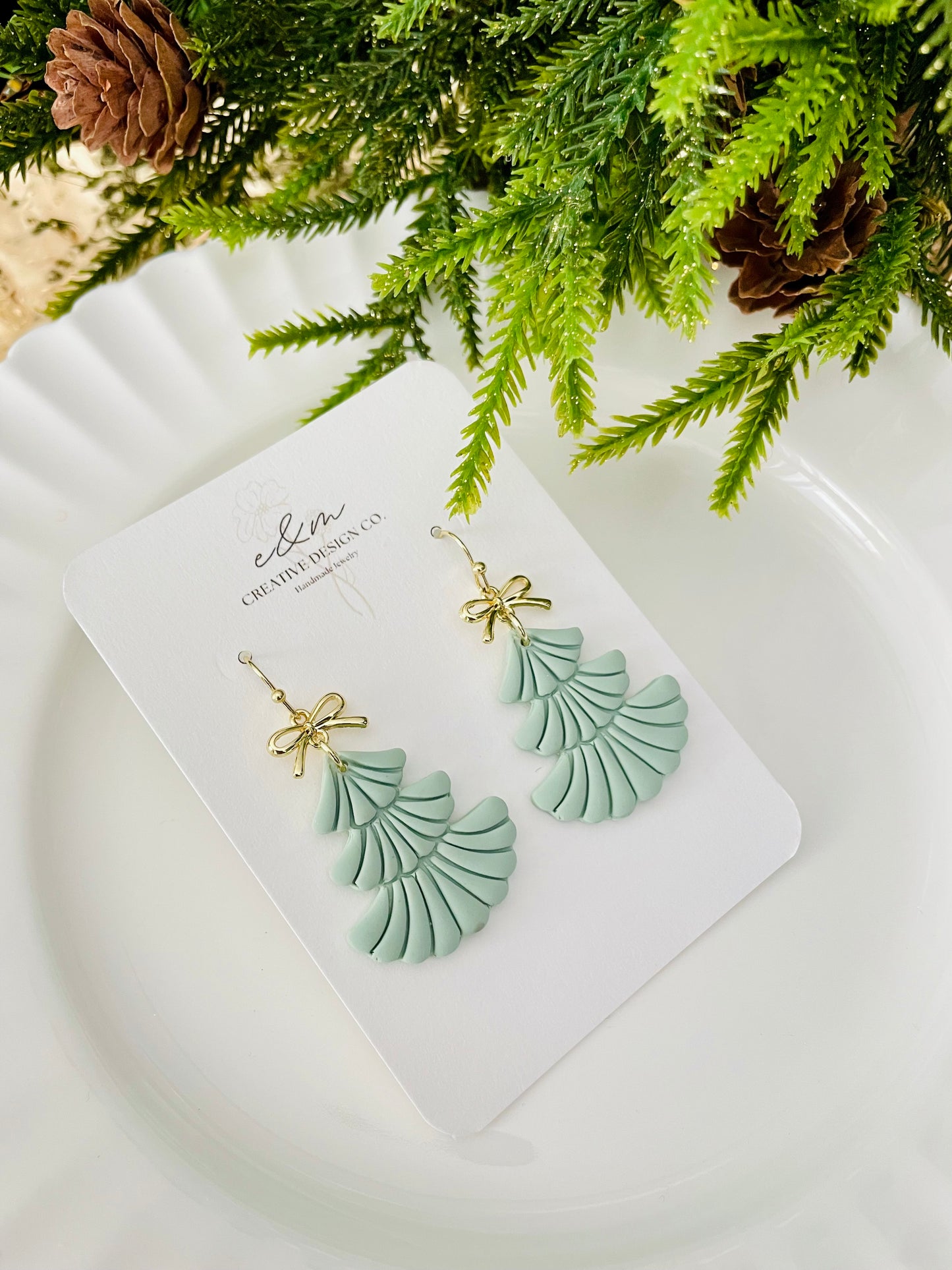 Christmas Tree Earrings