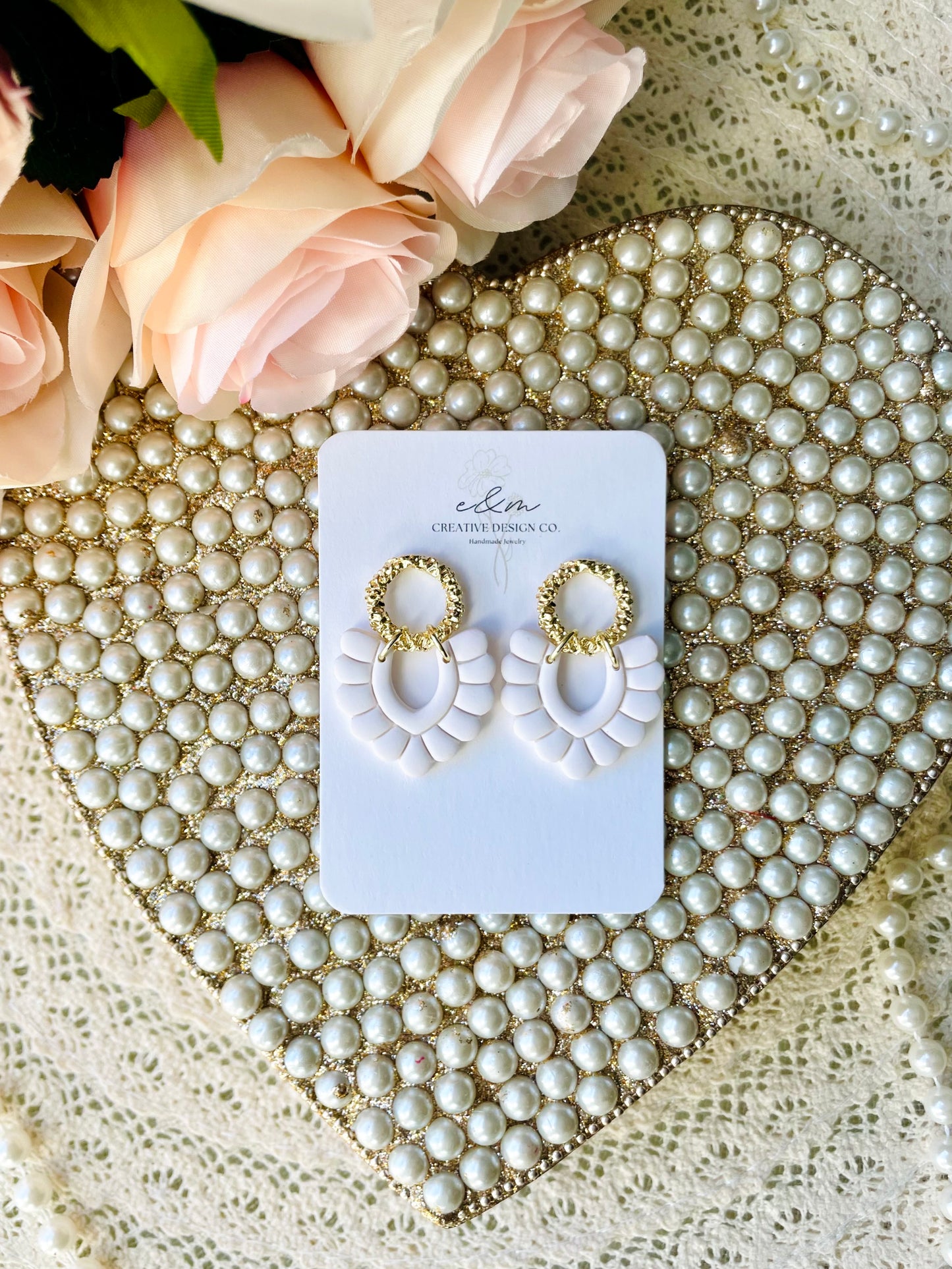 “V” Day Earrings