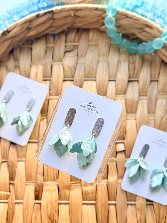 Shimmery Petal Earrings (multiple choices)