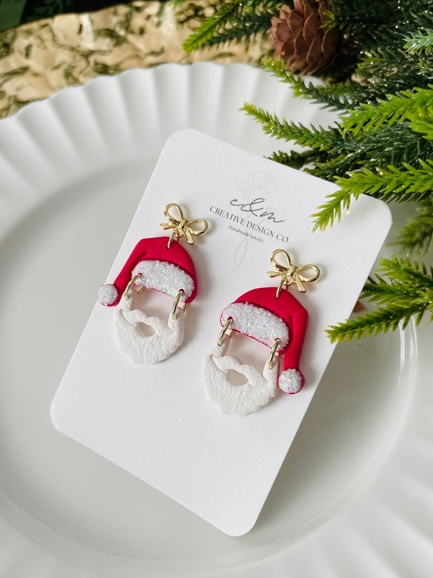 Jolly St. Nick Earrings