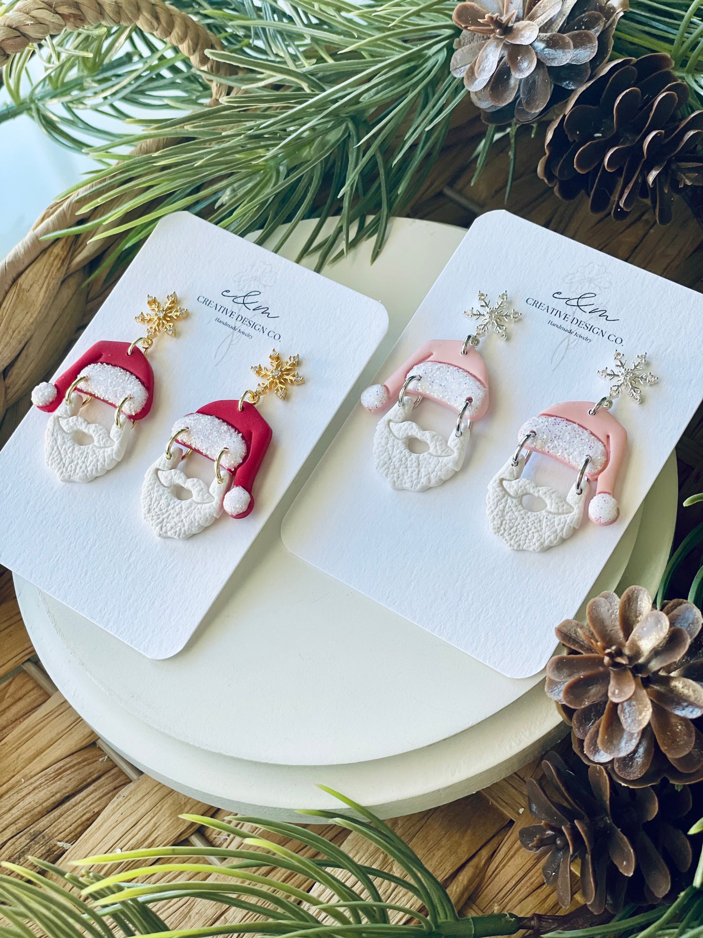 Jolly St. Nick Earrings