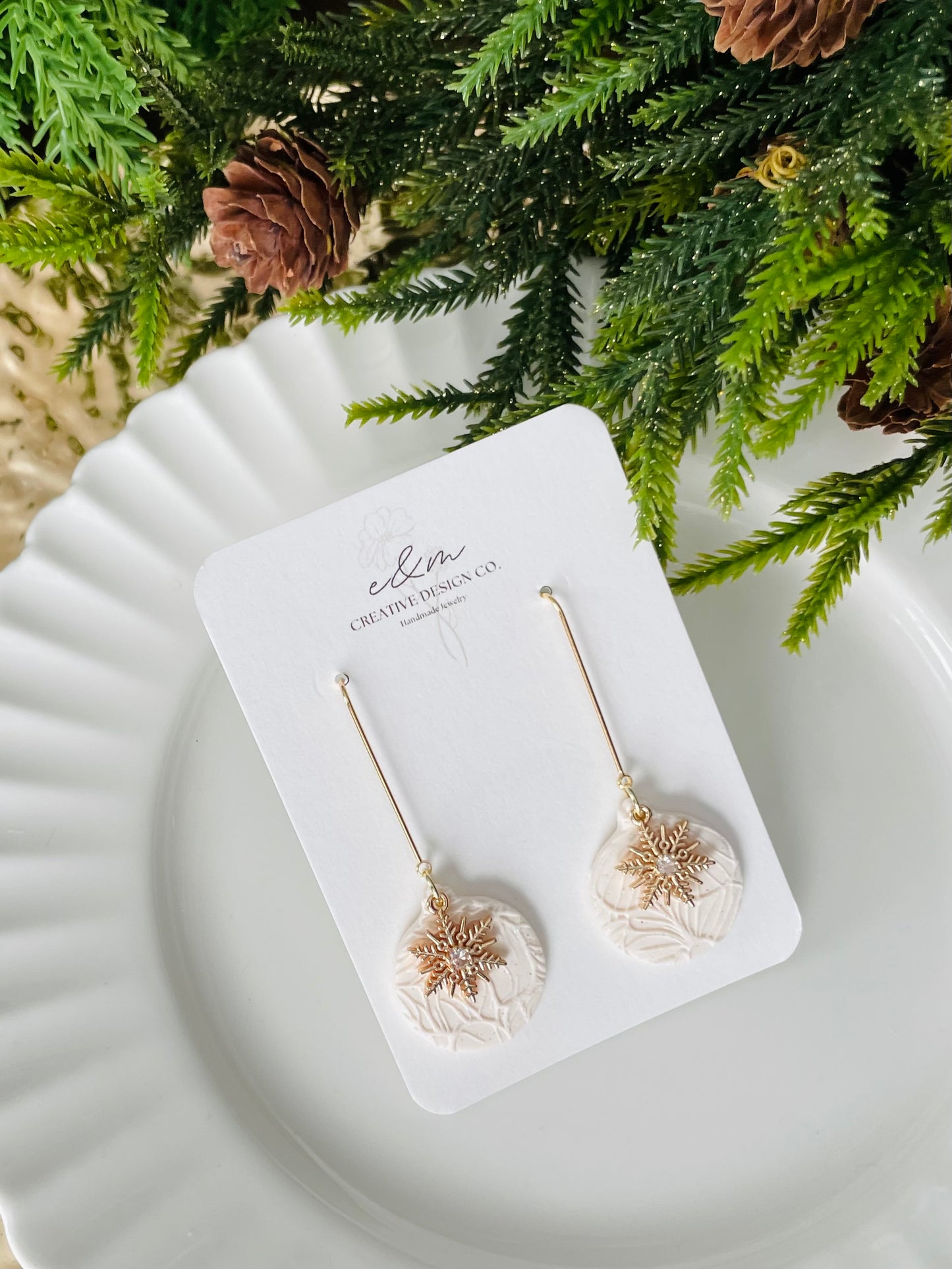 Elegant Ornament Earrings