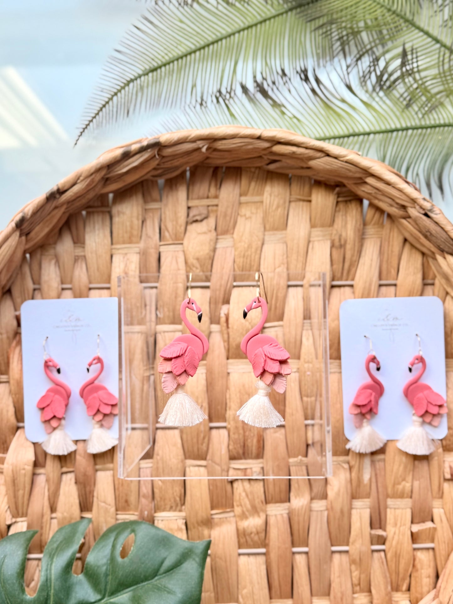 Flamingo Earrings
