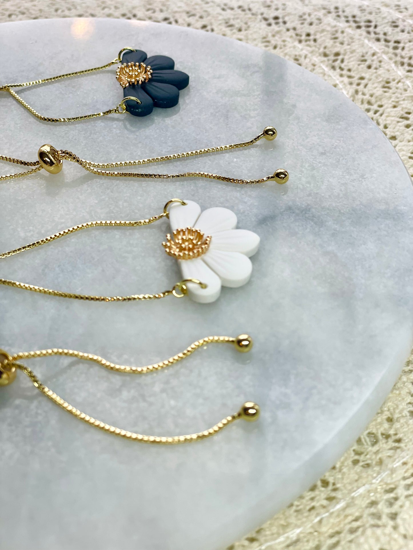 Half Flower Bracelet