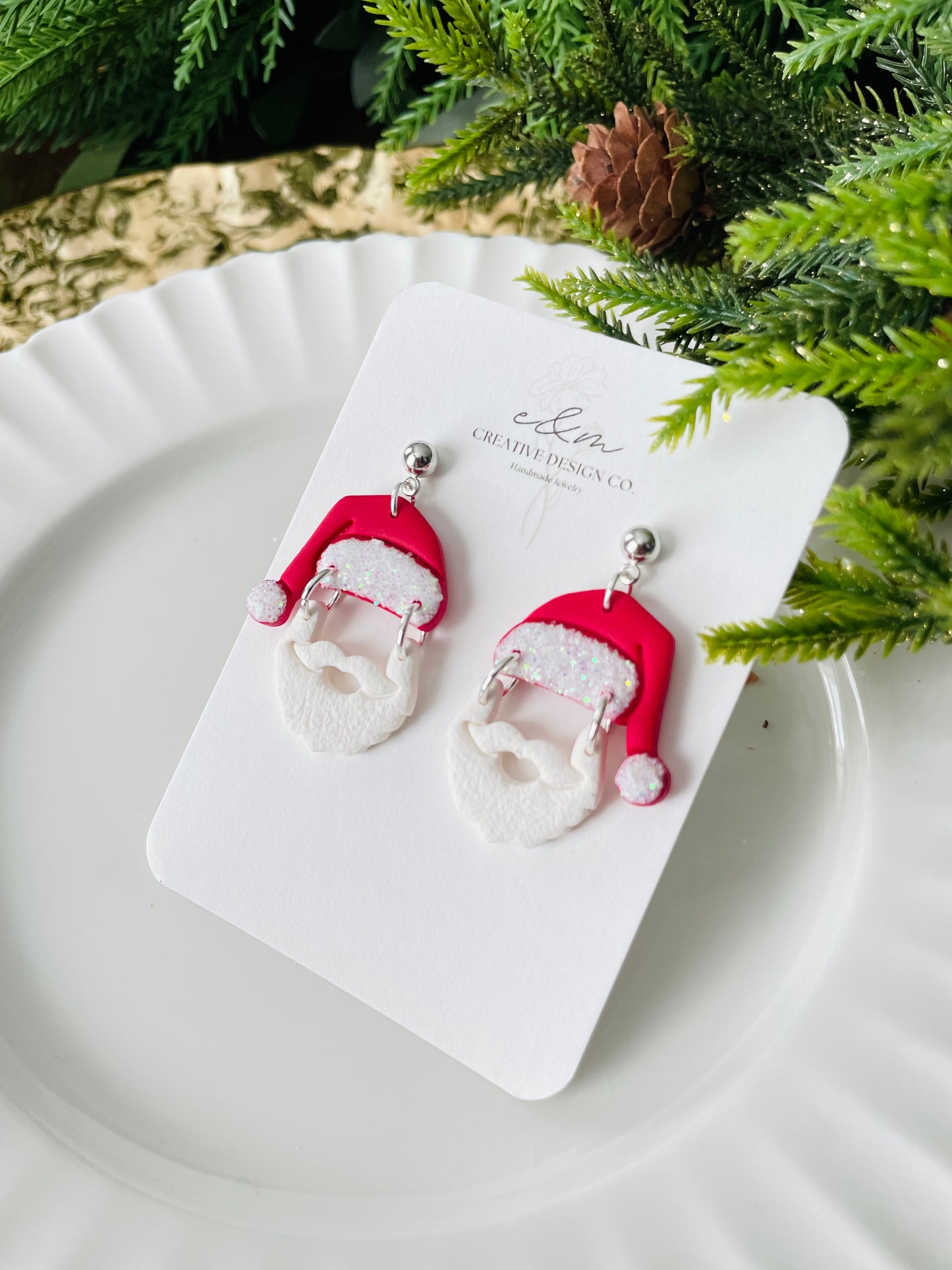 Jolly St. Nick Earrings