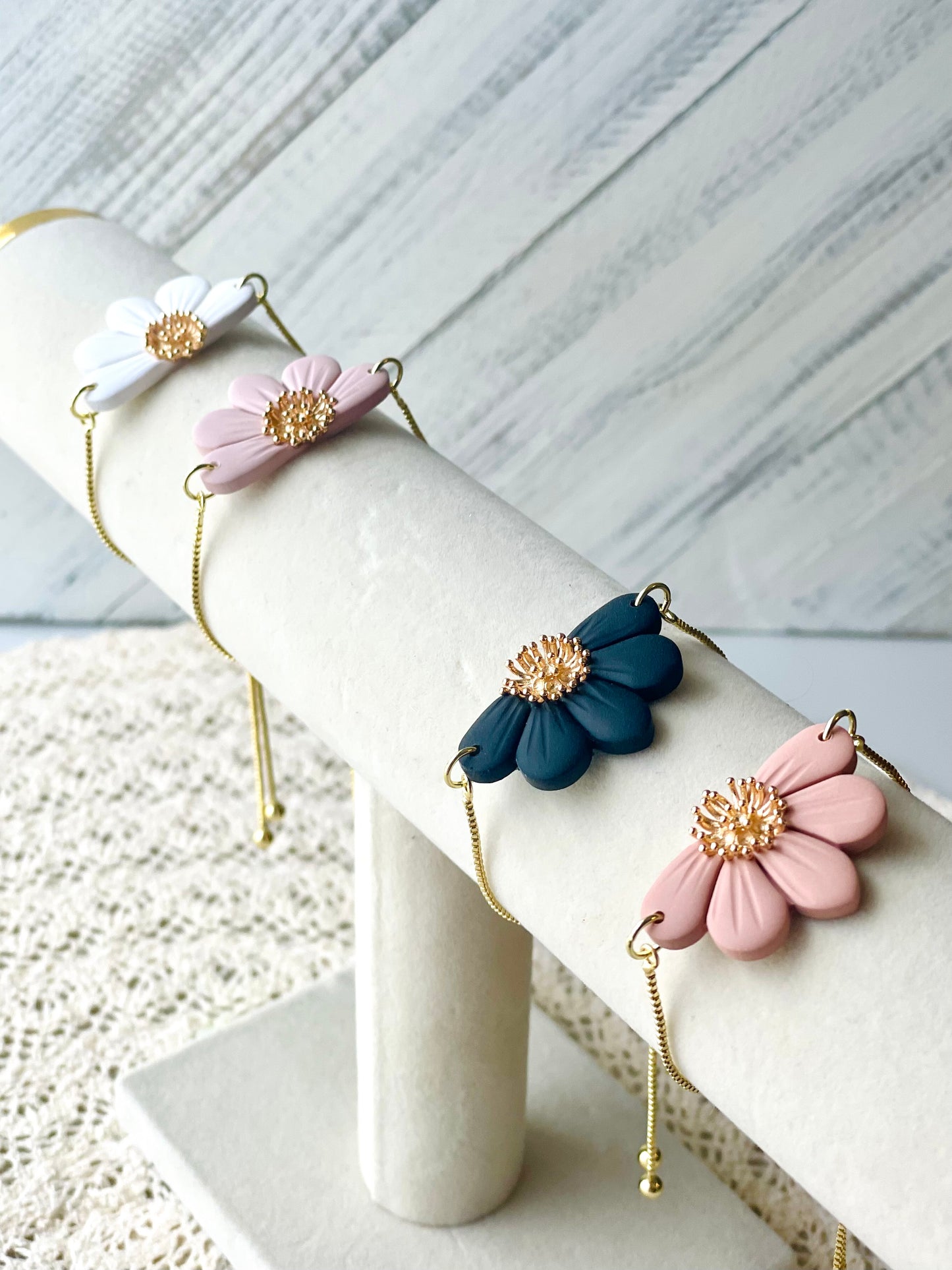 Half Flower Bracelet
