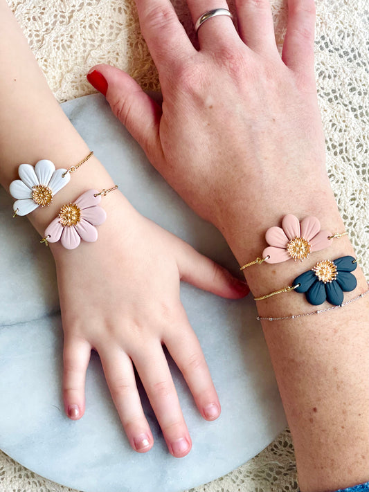 Half Flower Bracelet