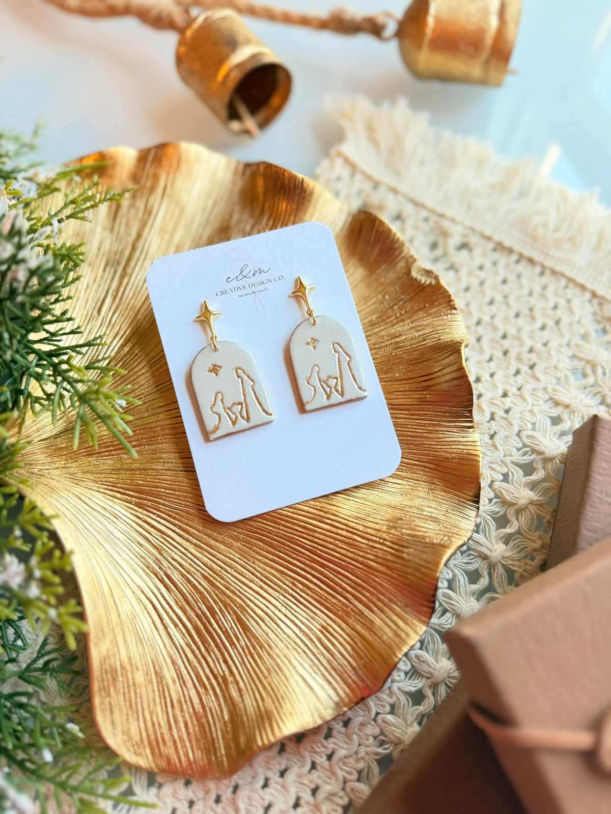 Nativity Night Earrings