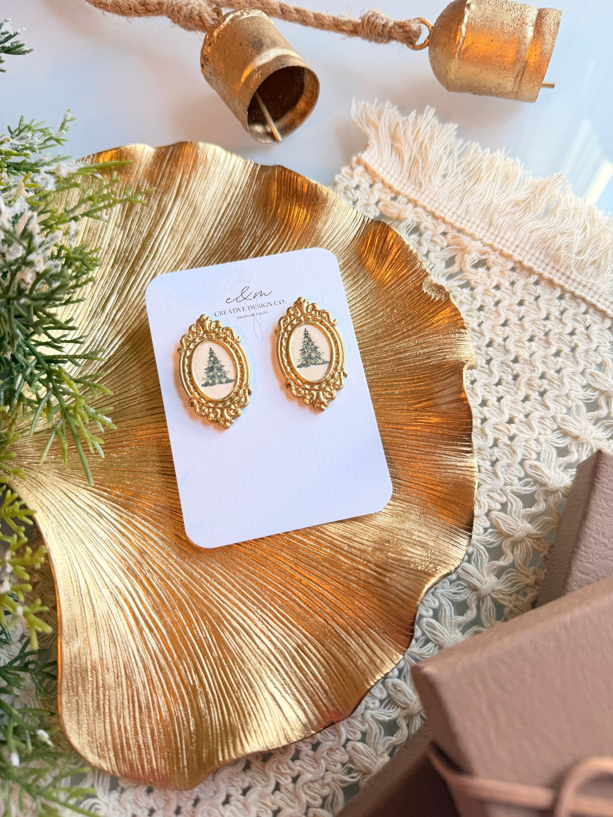 Vintage Noel Earrings
