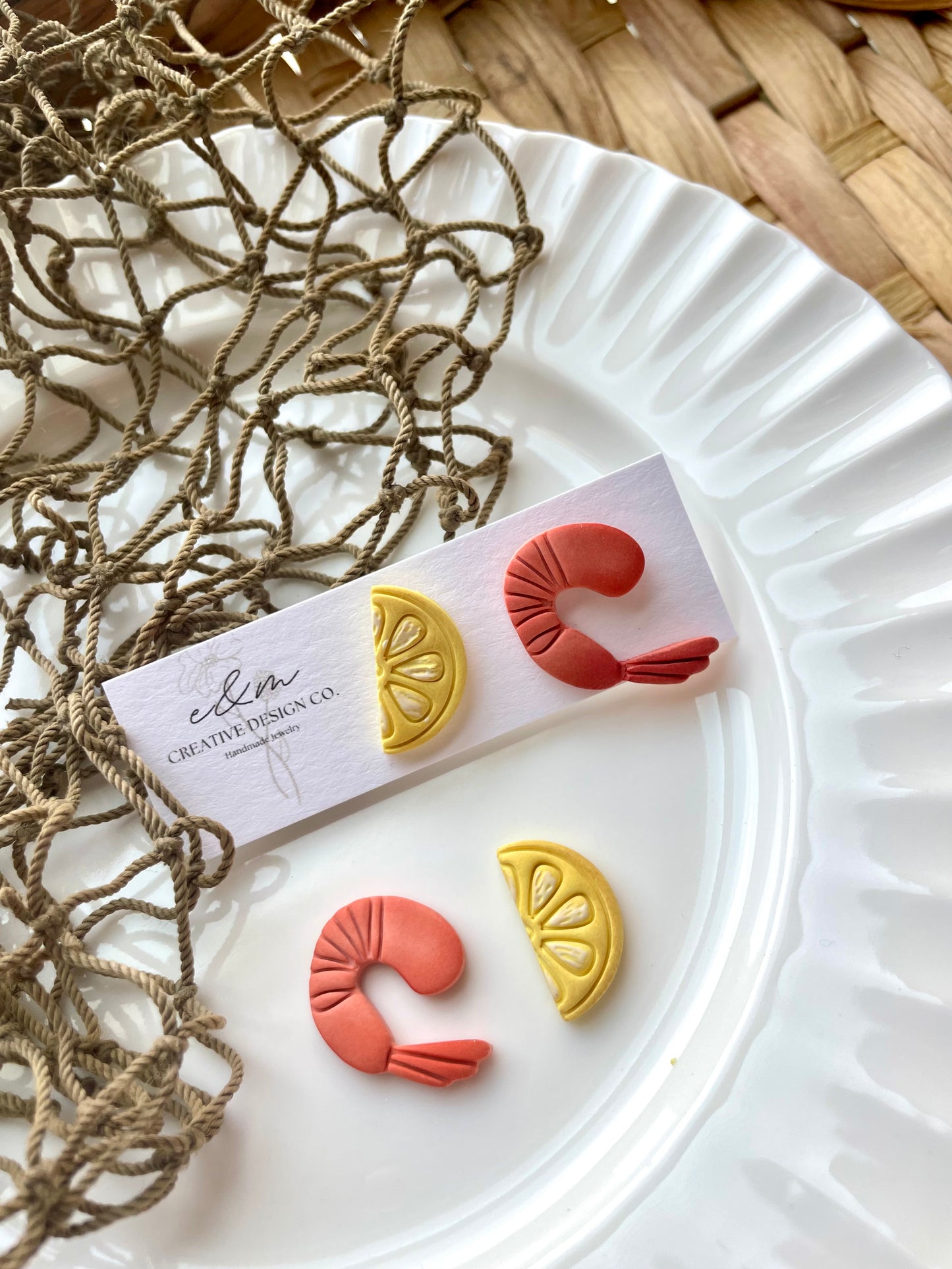 Lemon Zest & Shrimp Fest Studs