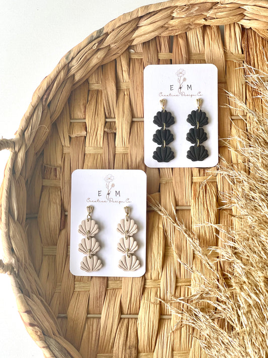 Boho Shell Drop Earrings