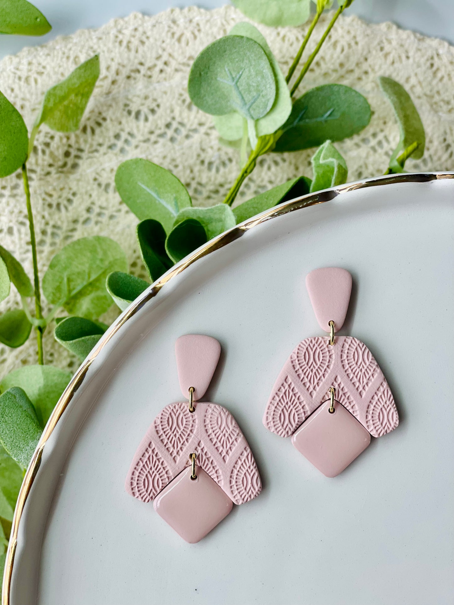 Blooming Boomerang Earrings