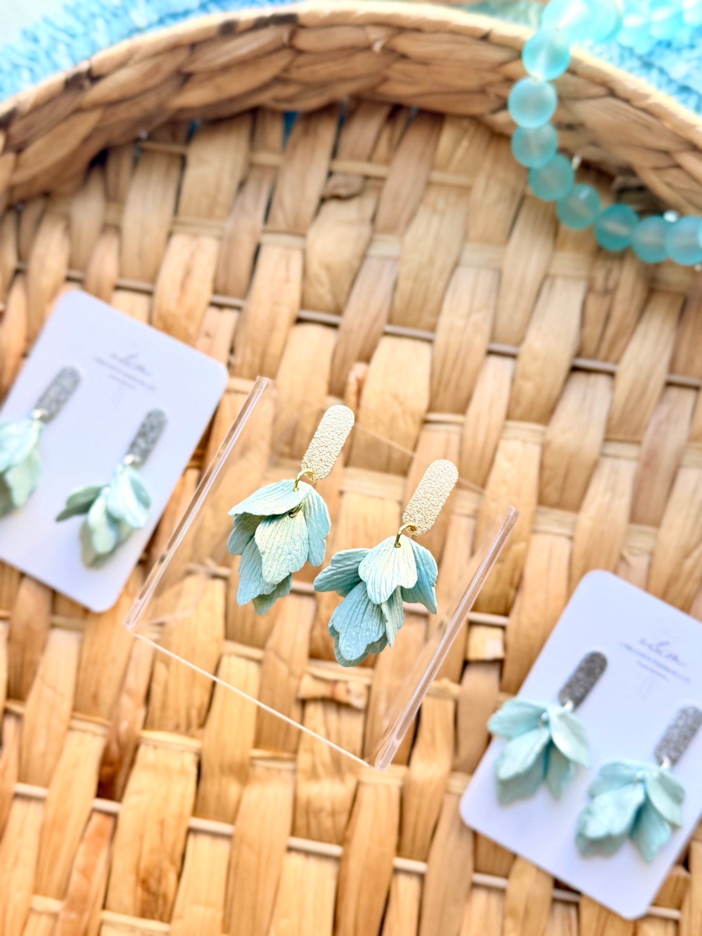 Shimmery Petal Earrings (multiple choices)