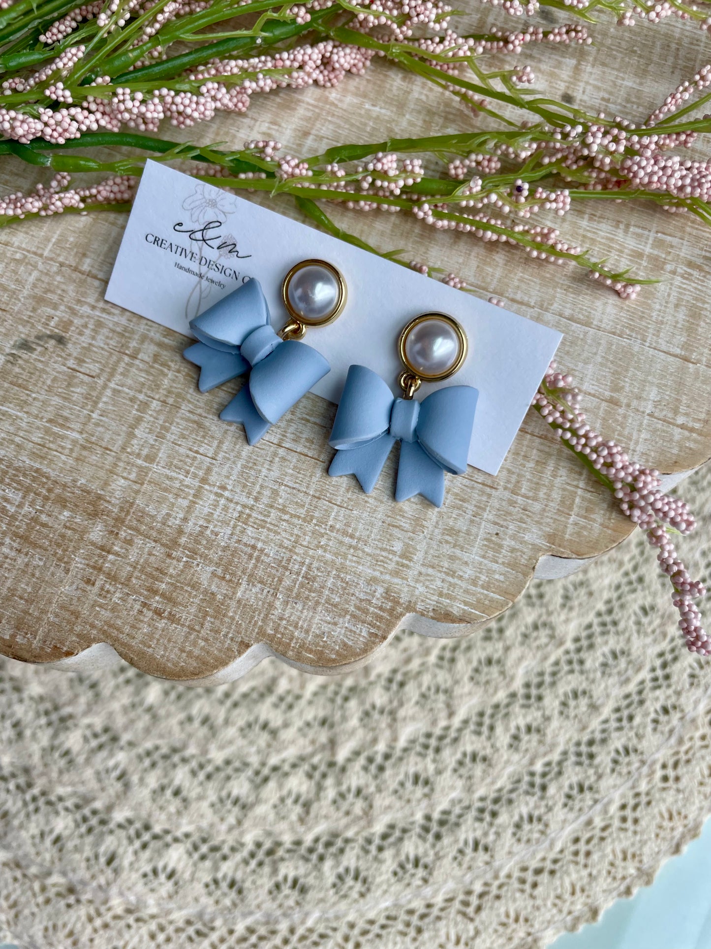 Petite Bows & Pearls