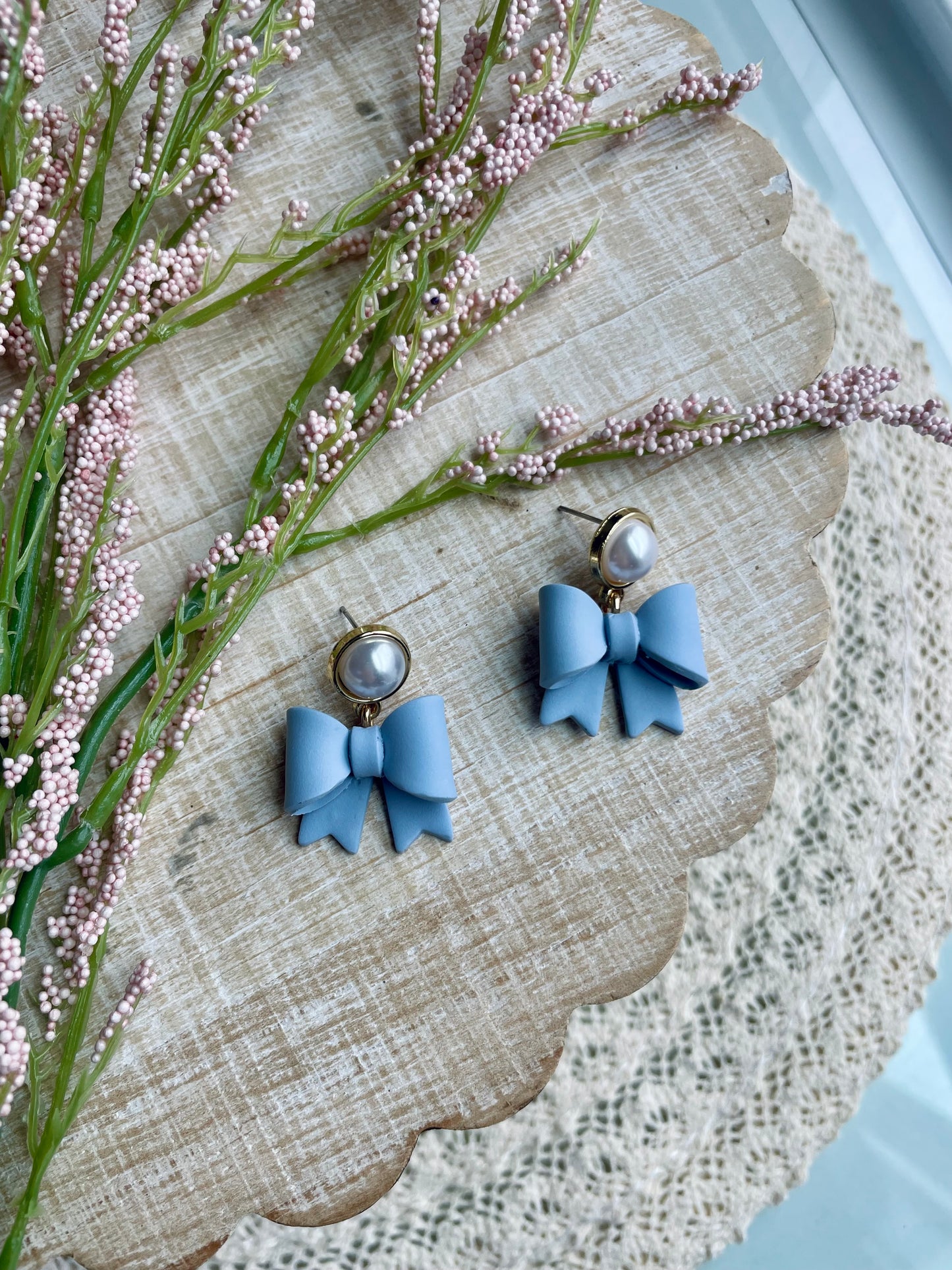 Petite Bows & Pearls