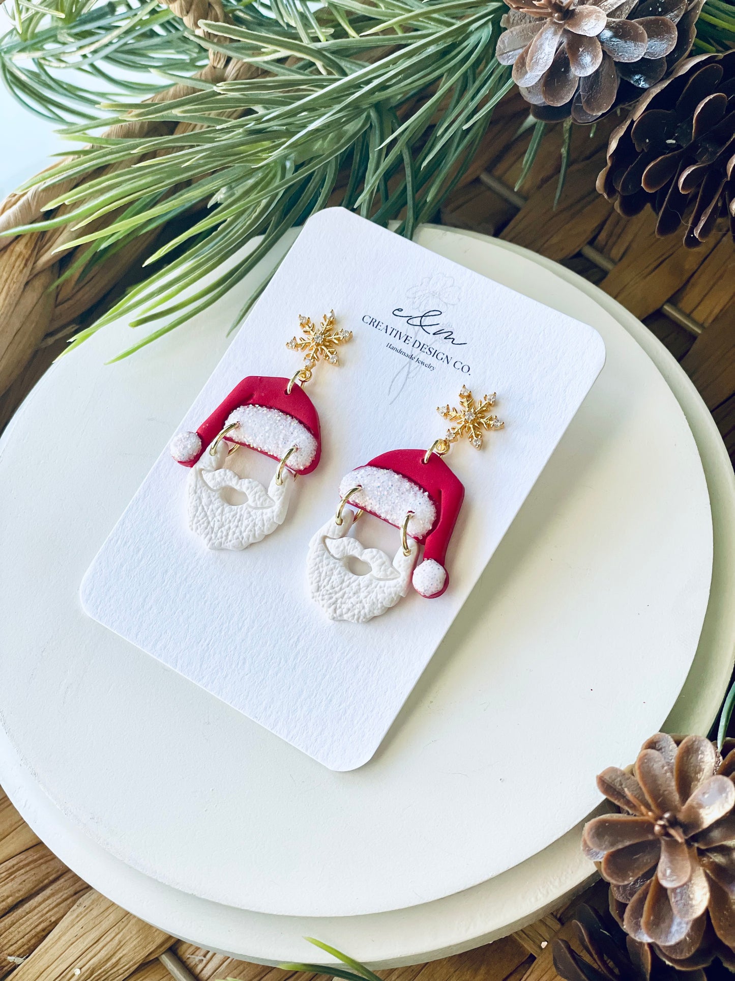 Jolly St. Nick Earrings