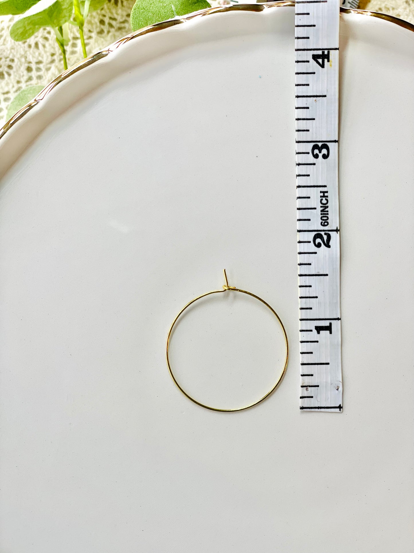 Hoops with Clay Beads (multiple Choices)