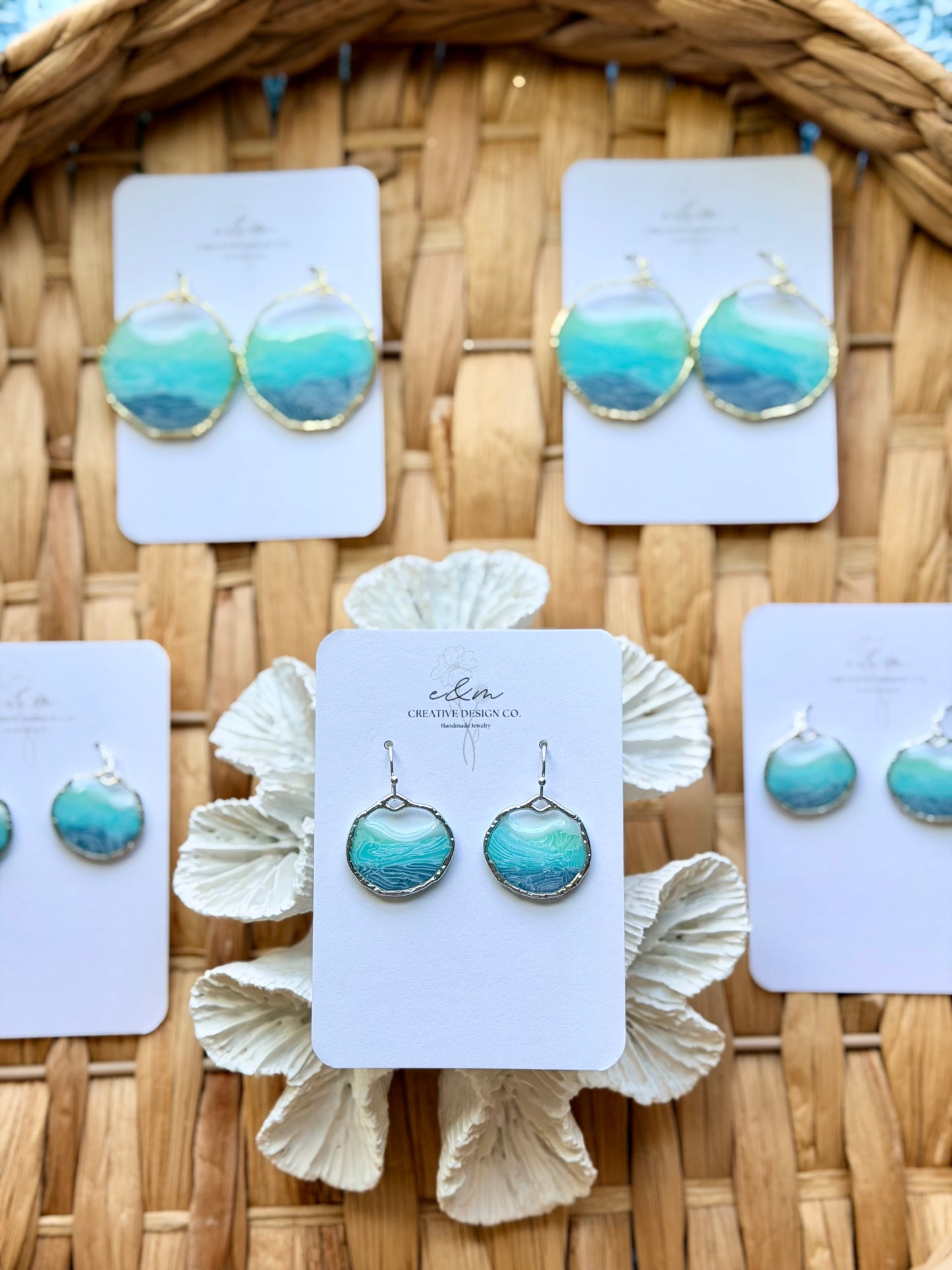 Ocean Wave Earrings