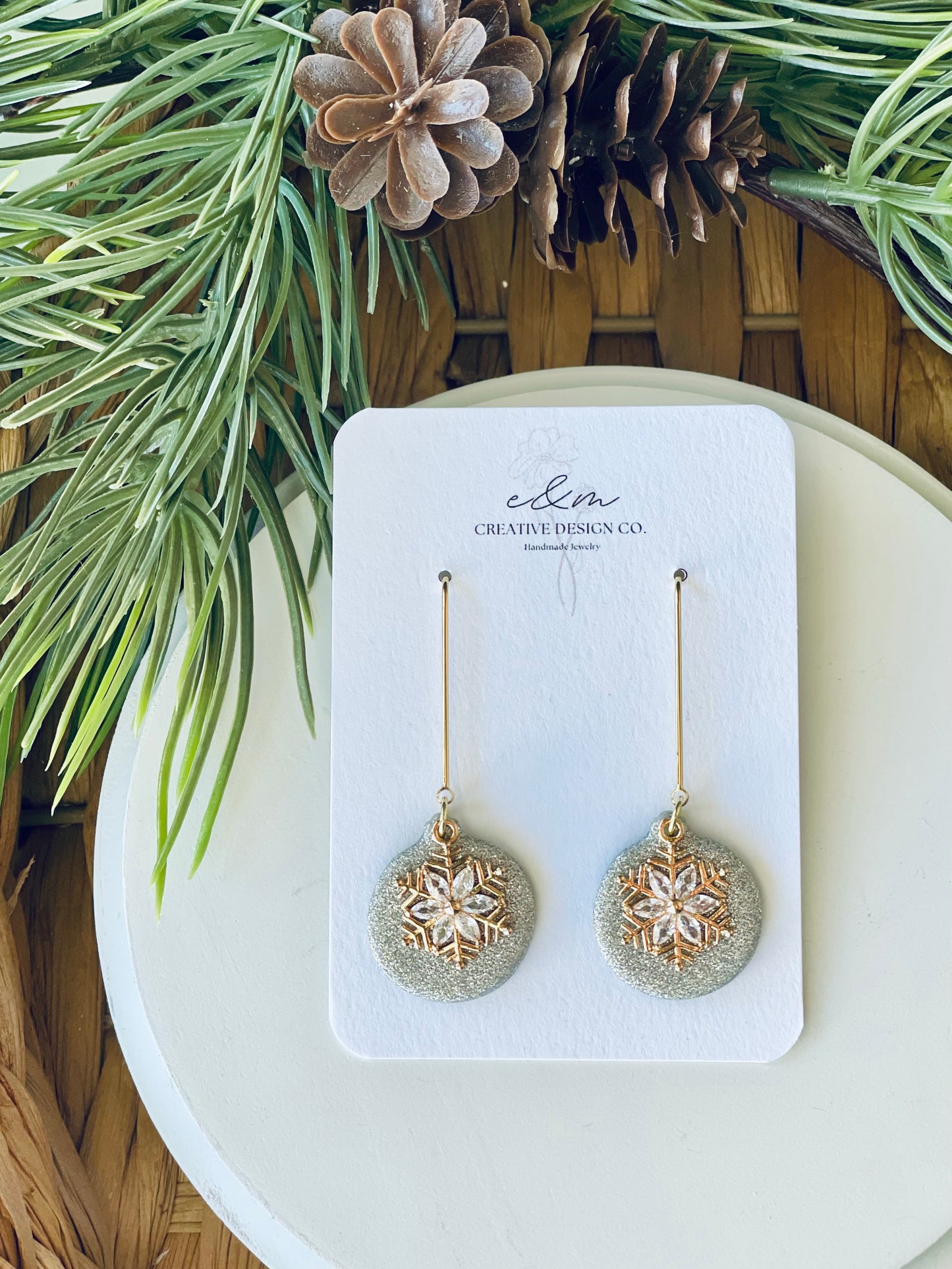 Elegant Ornament Earrings