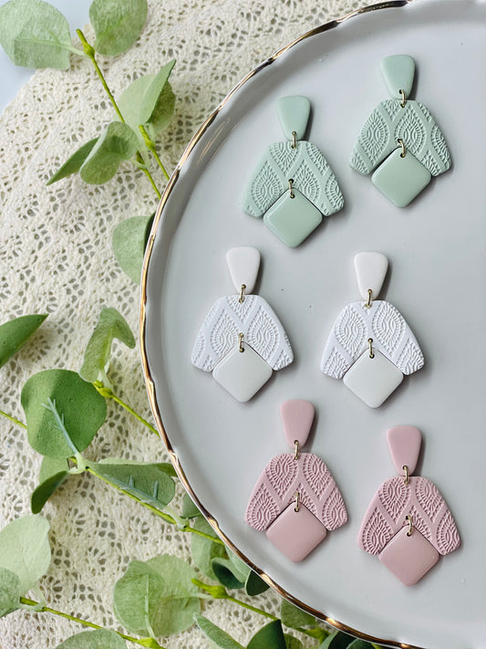 Blooming Boomerang Earrings