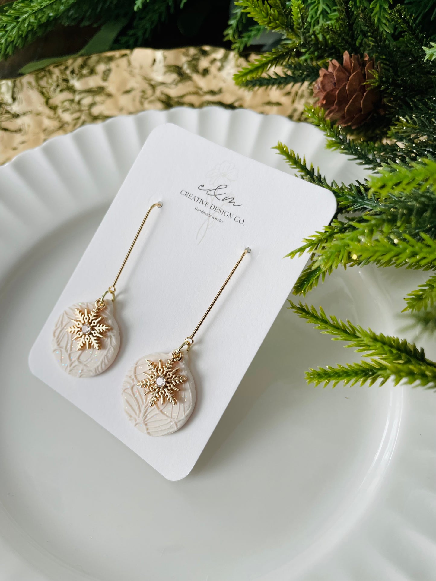 Elegant Ornament Earrings