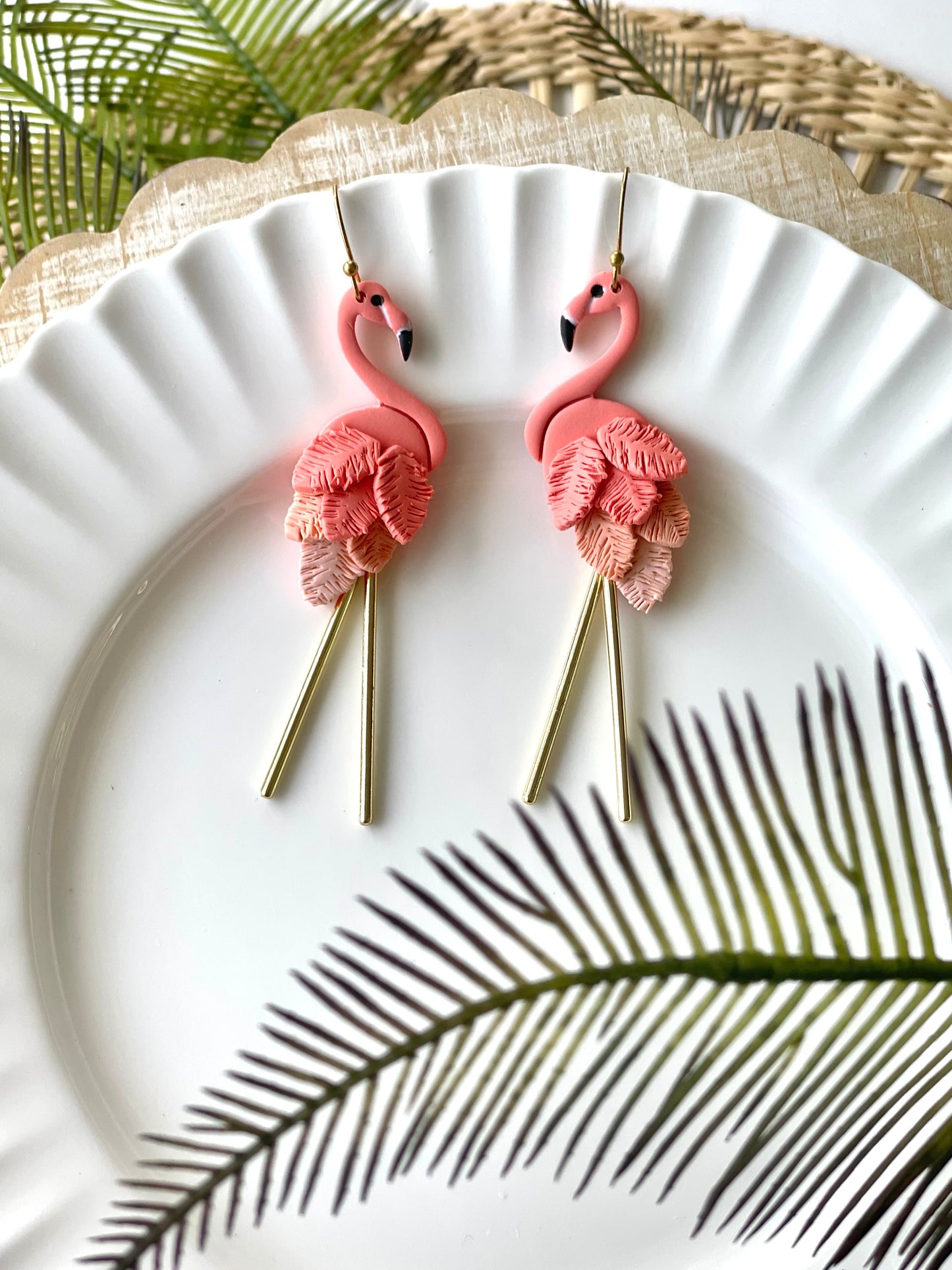 Flamingo Earrings