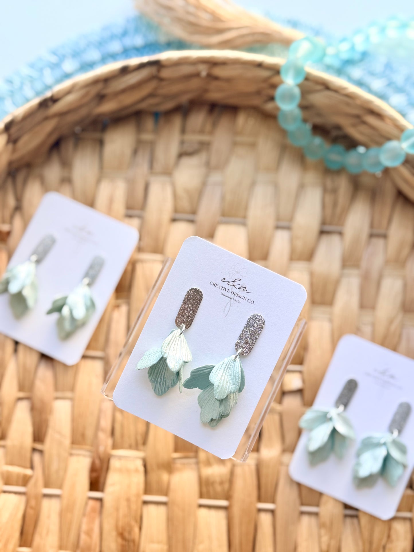 Shimmery Petal Earrings (multiple choices)