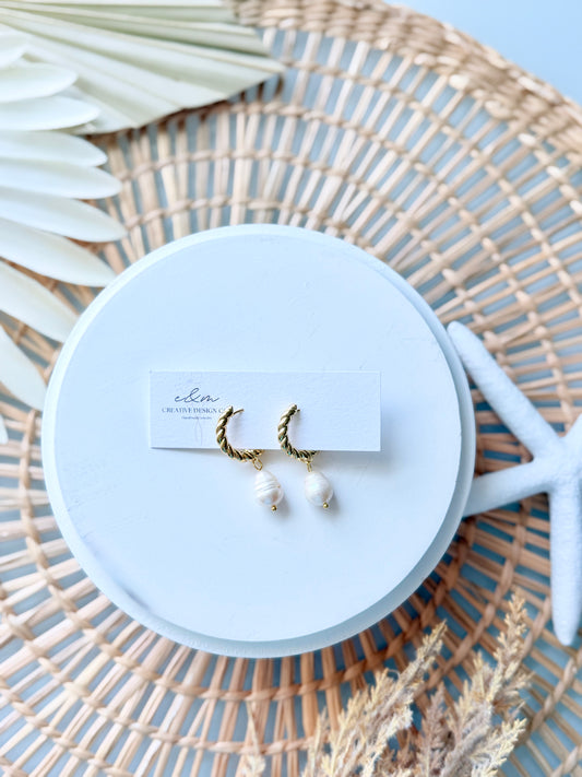 Salt + Pearl Earrings