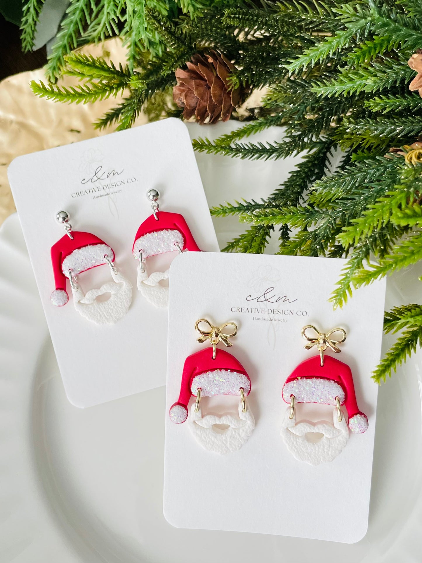 Jolly St. Nick Earrings