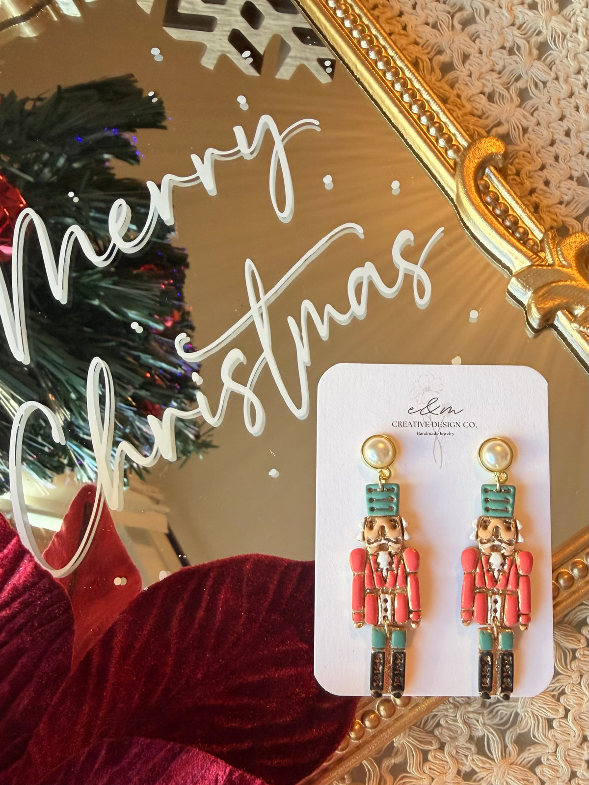 Christmas Nutcracker Earrings