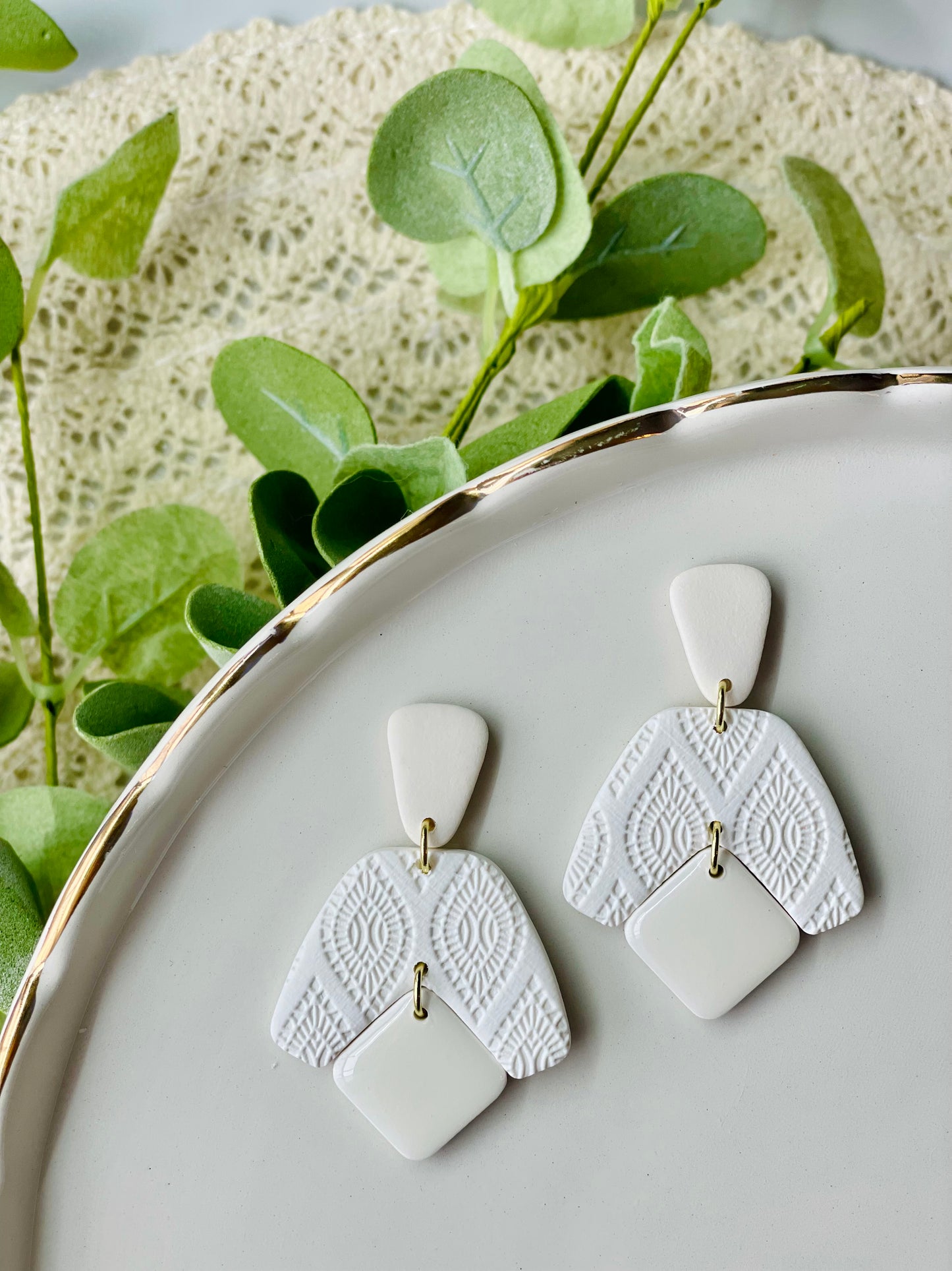 Blooming Boomerang Earrings