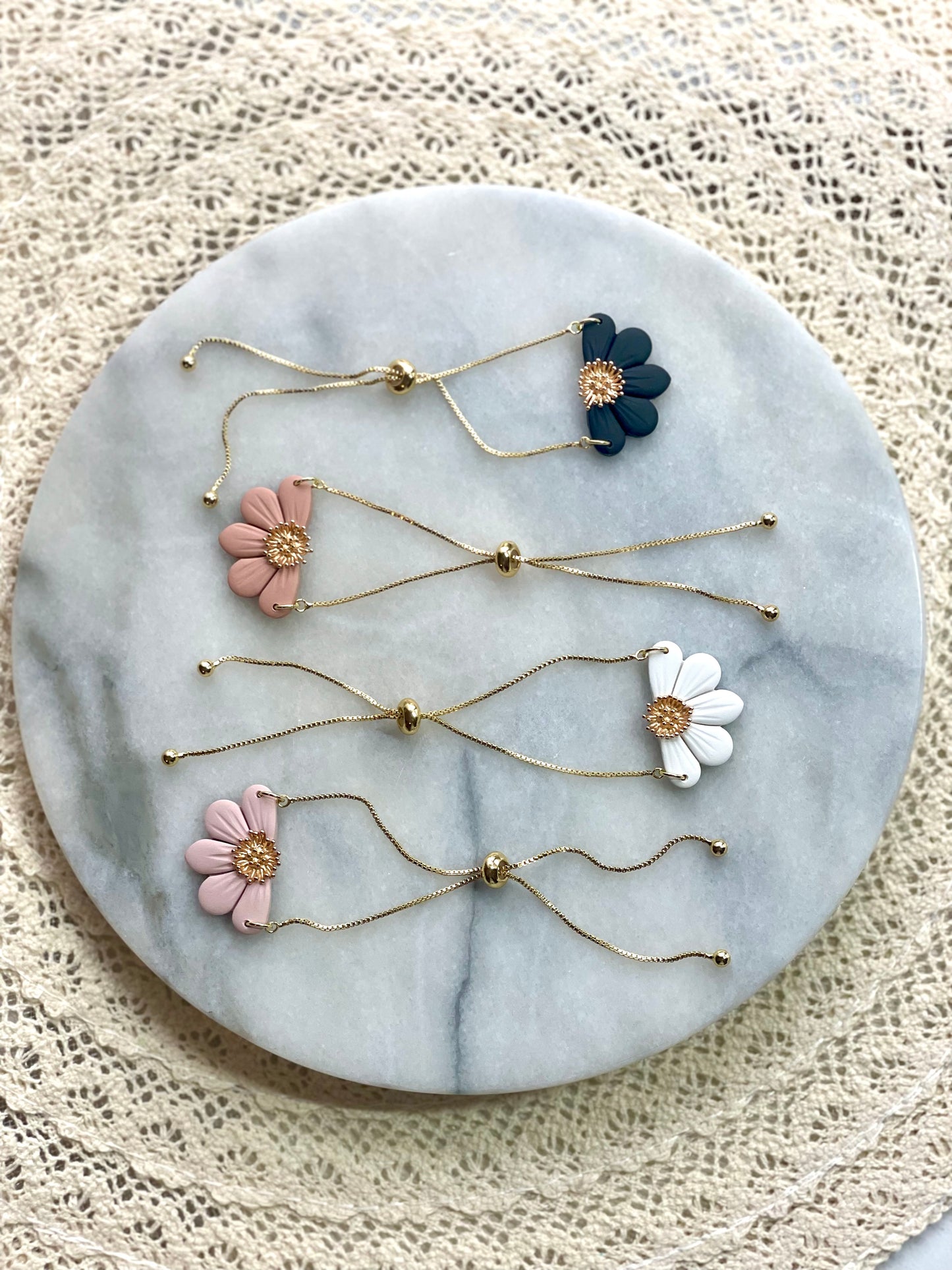 Half Flower Bracelet