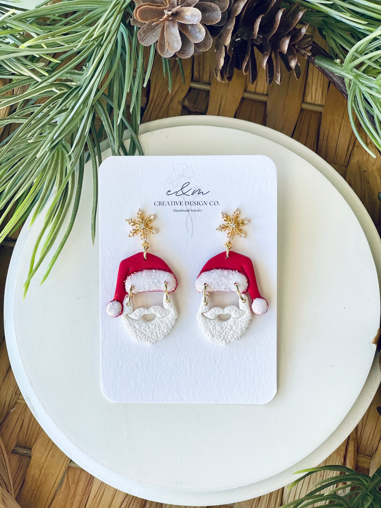 Jolly St. Nick Earrings